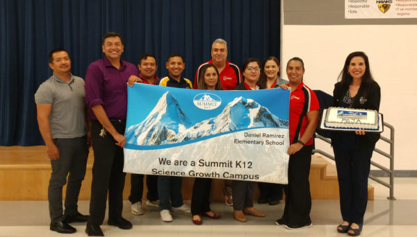 Rodolfo Reyes recognized by Summit K12